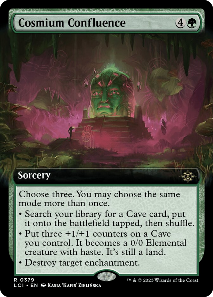 Cosmium Confluence (Extended Art) [The Lost Caverns of Ixalan] | Fandemonia Ltd