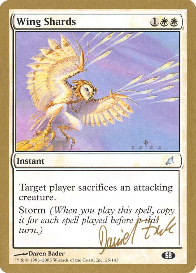 Wing Shards (Daniel Zink) (SB) [World Championship Decks 2003] | Fandemonia Ltd