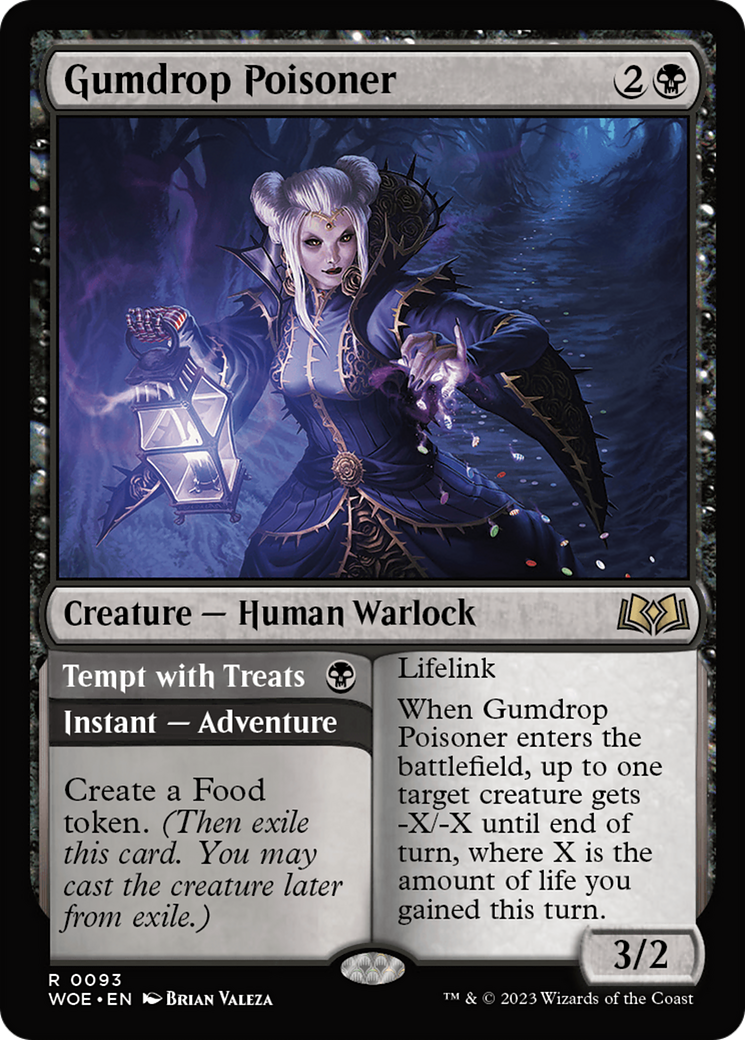 Gumdrop Poisoner // Tempt with Treats [Wilds of Eldraine] | Fandemonia Ltd