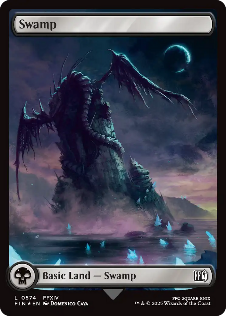 Swamp (0574) (Surge Foil) [FINAL FANTASY] | Fandemonia Ltd