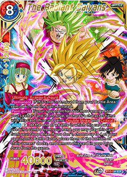 The Radiant Saiyans (BT15-154) [Saiyan Showdown] | Fandemonia Ltd