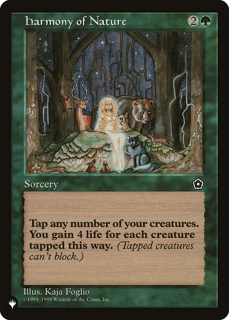 Harmony of Nature [The List] | Fandemonia Ltd