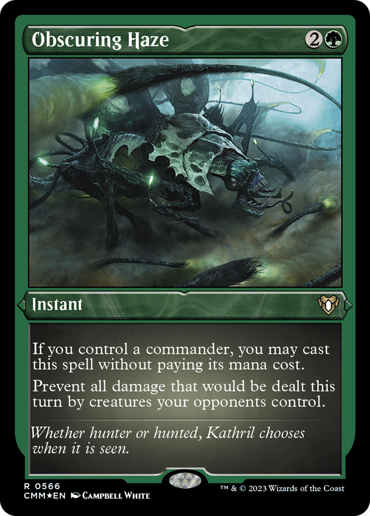 Obscuring Haze (Foil Etched) [Commander Masters] | Fandemonia Ltd
