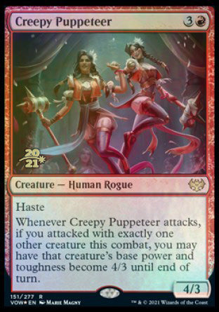 Creepy Puppeteer [Innistrad: Crimson Vow Prerelease Promos] | Fandemonia Ltd