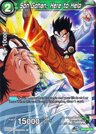 Son Gohan, Here to Help (BT11-077) [Vermilion Bloodline 2nd Edition] | Fandemonia Ltd