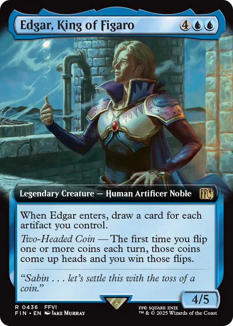 Edgar, King of Figaro (Extended Art) [FINAL FANTASY] | Fandemonia Ltd