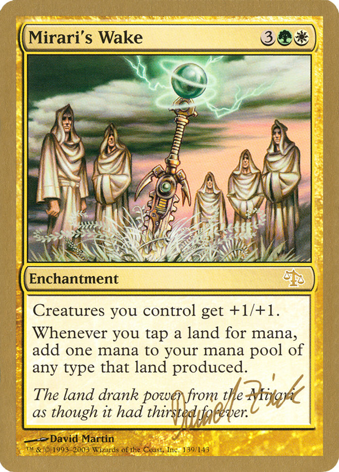 Mirari's Wake (Daniel Zink) [World Championship Decks 2003] | Fandemonia Ltd