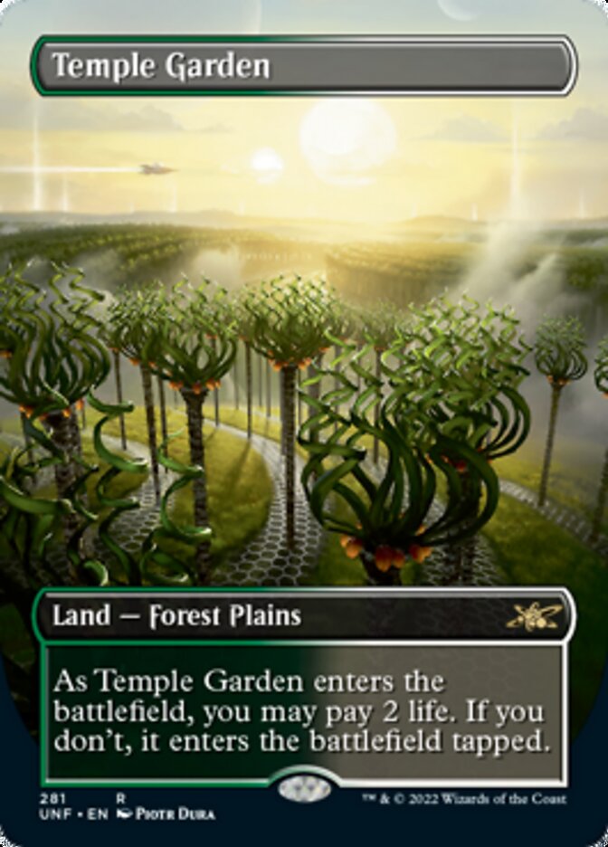 Temple Garden (Borderless) [Unfinity] | Fandemonia Ltd