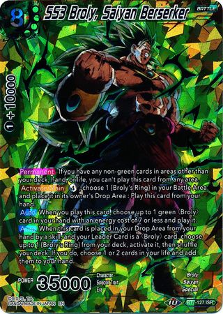 SS3 Broly, Saiyan Berserker (BT7-127) [Assault of the Saiyans] | Fandemonia Ltd