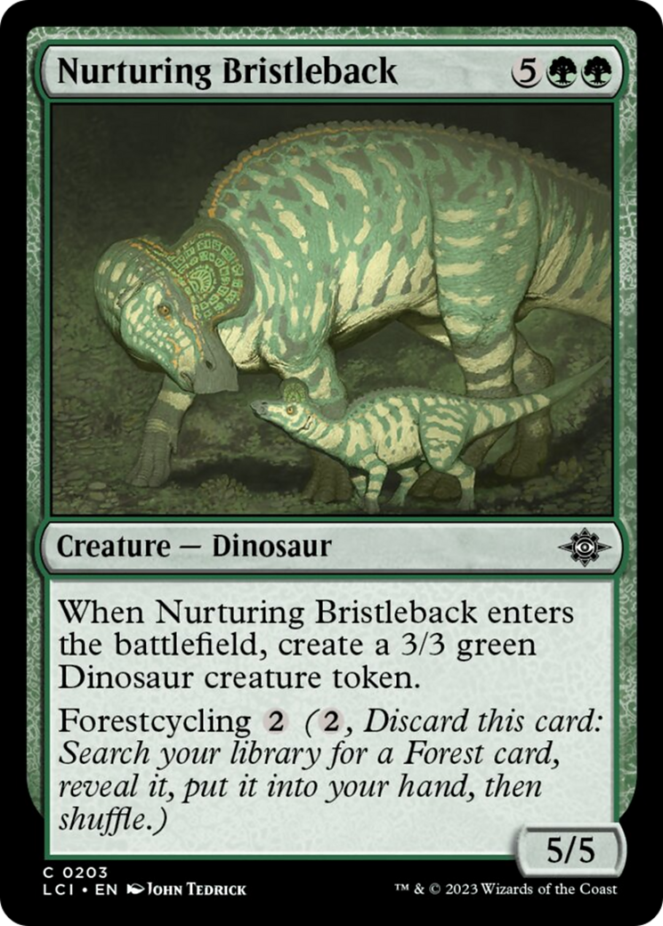 Nurturing Bristleback [The Lost Caverns of Ixalan] | Fandemonia Ltd