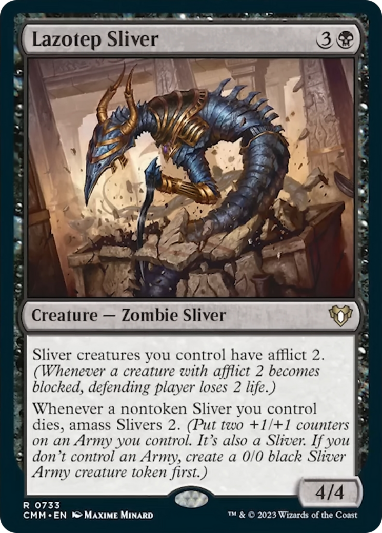 Lazotep Sliver [Commander Masters] | Fandemonia Ltd