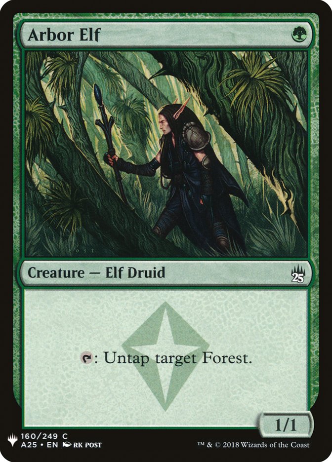 Arbor Elf [Mystery Booster] | Fandemonia Ltd