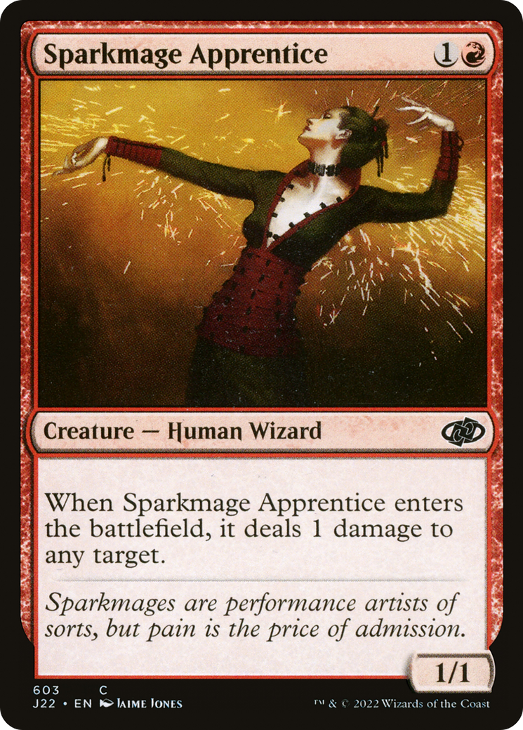Sparkmage Apprentice [Jumpstart 2022] | Fandemonia Ltd