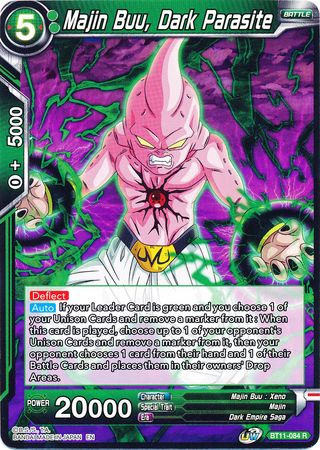 Majin Buu, Dark Parasite (BT11-084) [Vermilion Bloodline] | Fandemonia Ltd
