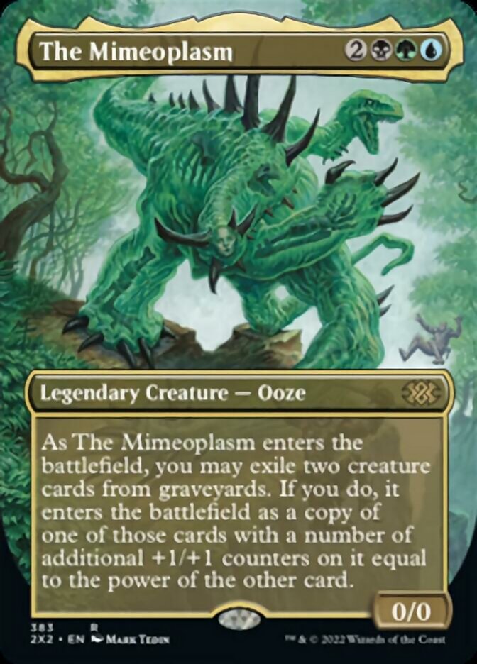 The Mimeoplasm (Borderless Alternate Art) [Double Masters 2022] | Fandemonia Ltd