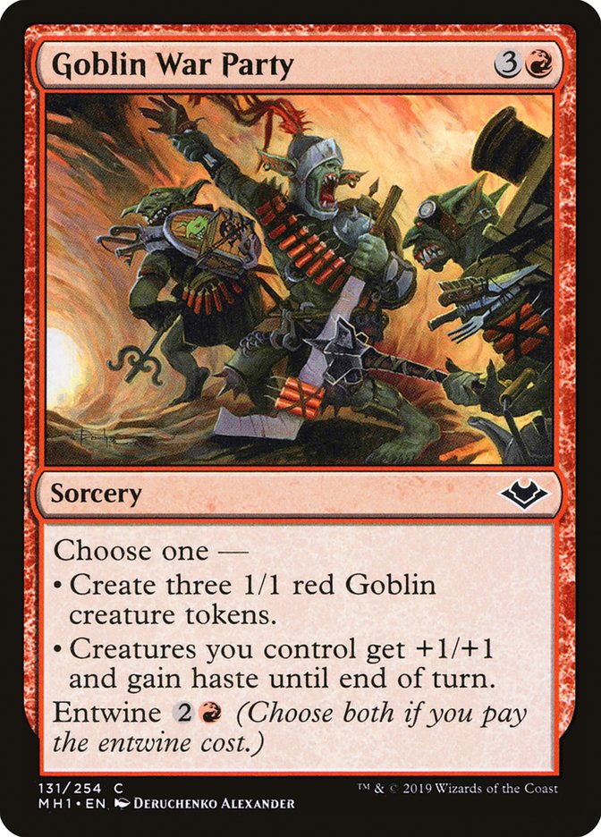 Goblin War Party [Modern Horizons] | Fandemonia Ltd