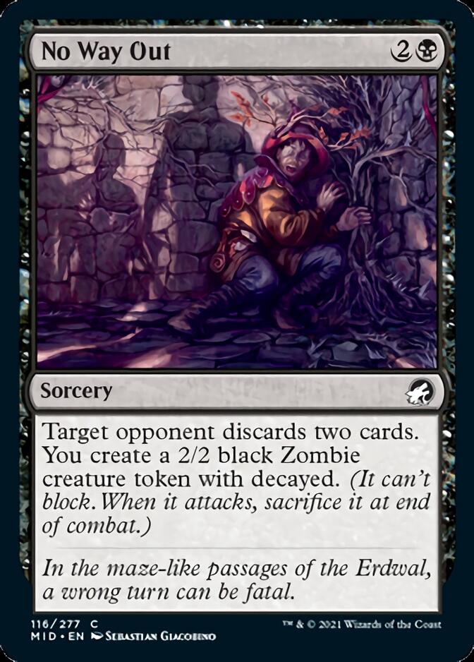 No Way Out [Innistrad: Midnight Hunt] | Fandemonia Ltd