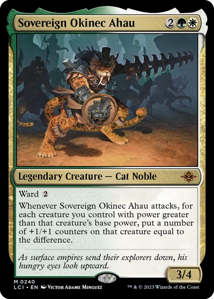 Sovereign Okinec Ahau [The Lost Caverns of Ixalan] | Fandemonia Ltd