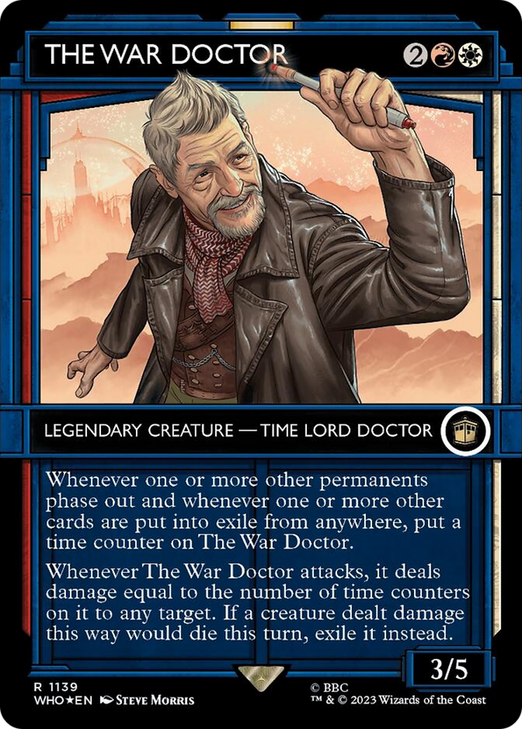 The War Doctor (Showcase) (Surge Foil) [Doctor Who] | Fandemonia Ltd