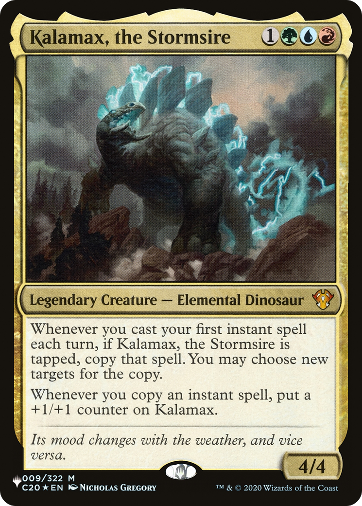 Kalamax, the Stormsire [The List] | Fandemonia Ltd