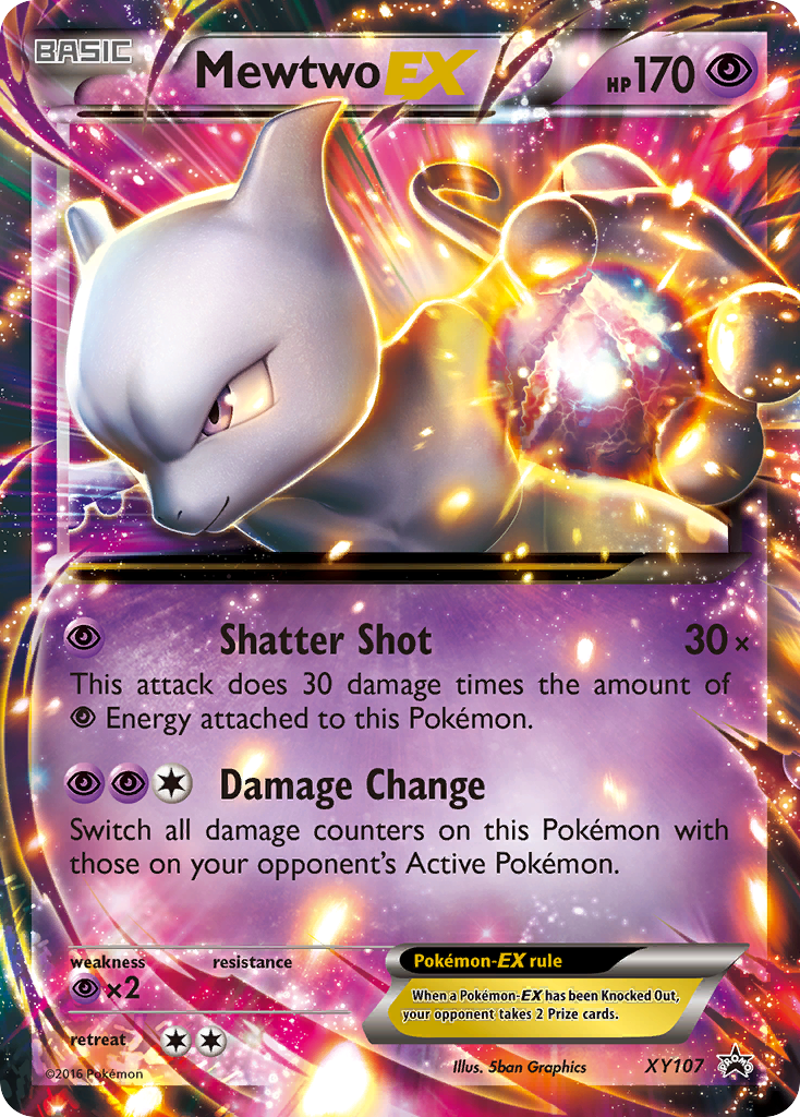 Mewtwo EX (XY107) [XY: Black Star Promos] | Fandemonia Ltd