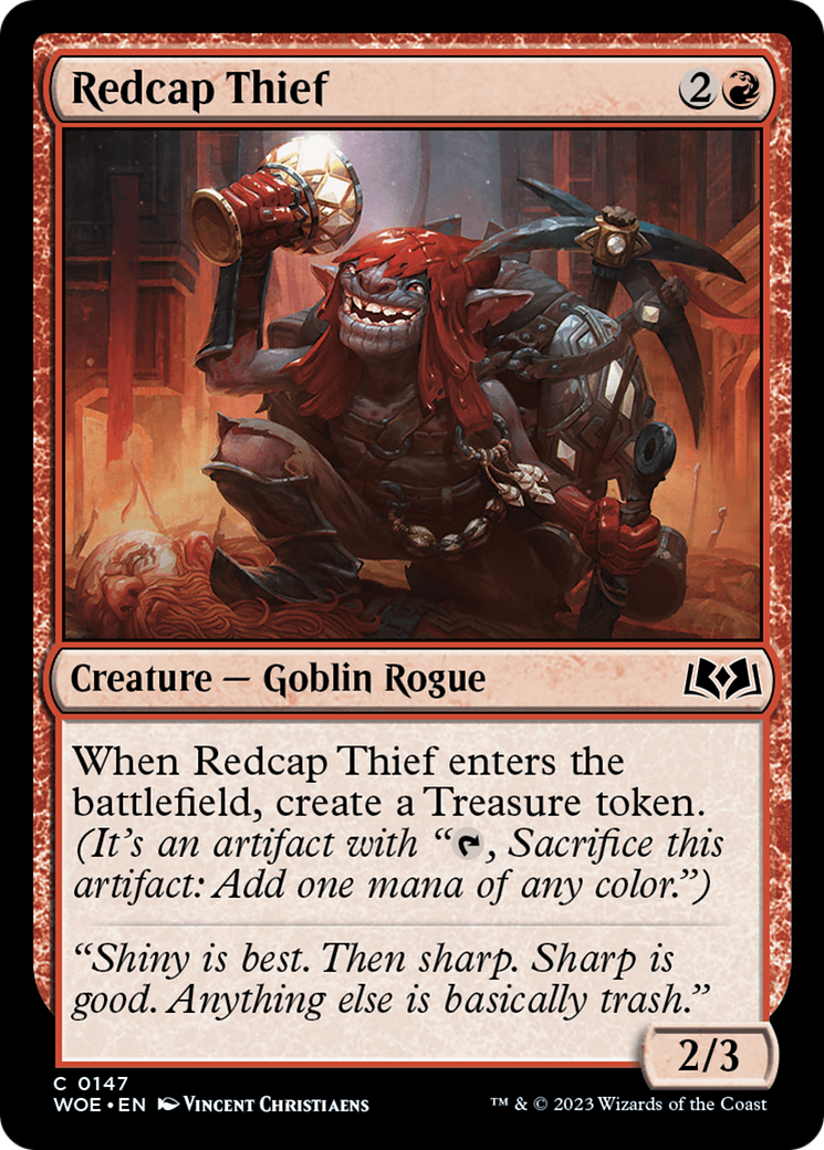 Redcap Thief [Wilds of Eldraine] | Fandemonia Ltd