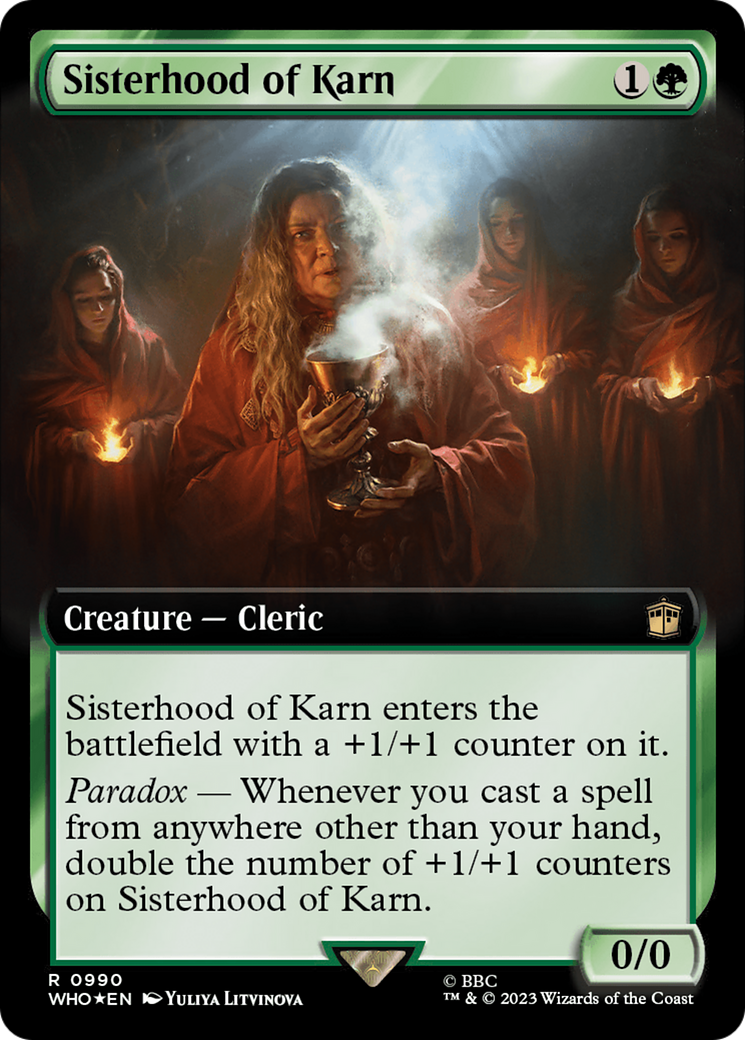 Sisterhood of Karn (Extended Art) (Surge Foil) [Doctor Who] | Fandemonia Ltd