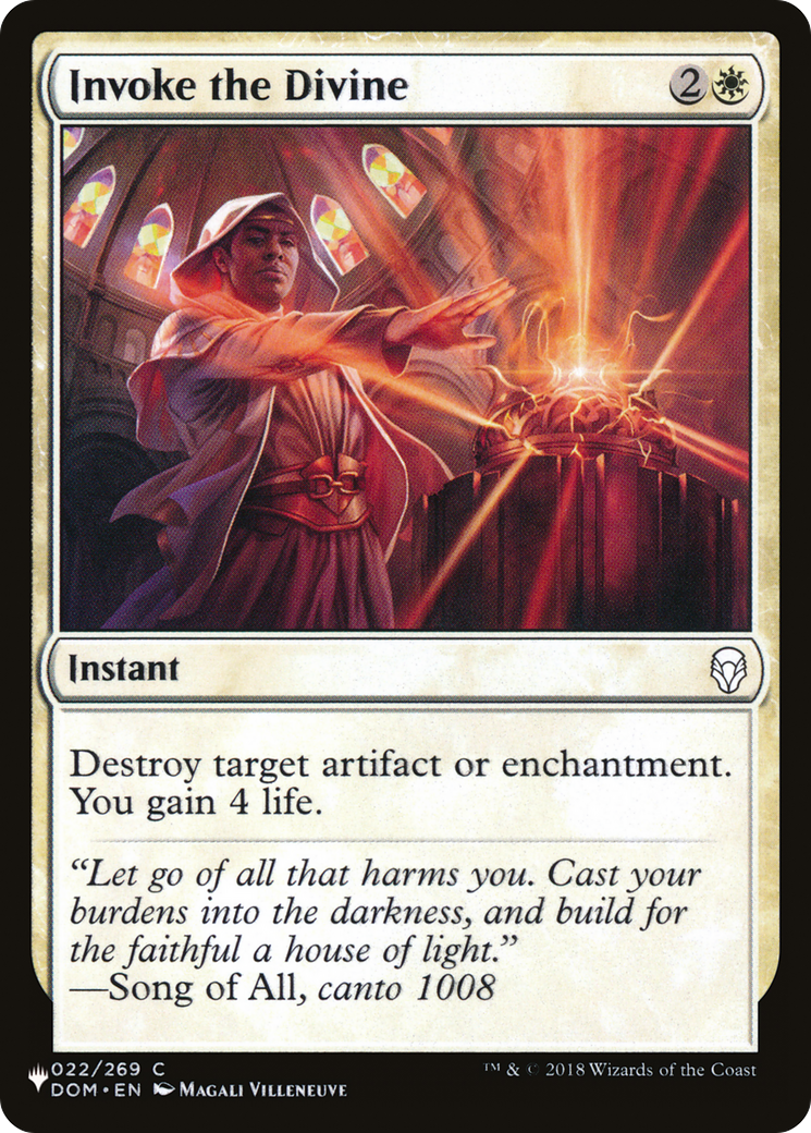 Invoke the Divine [Secret Lair: Angels] | Fandemonia Ltd