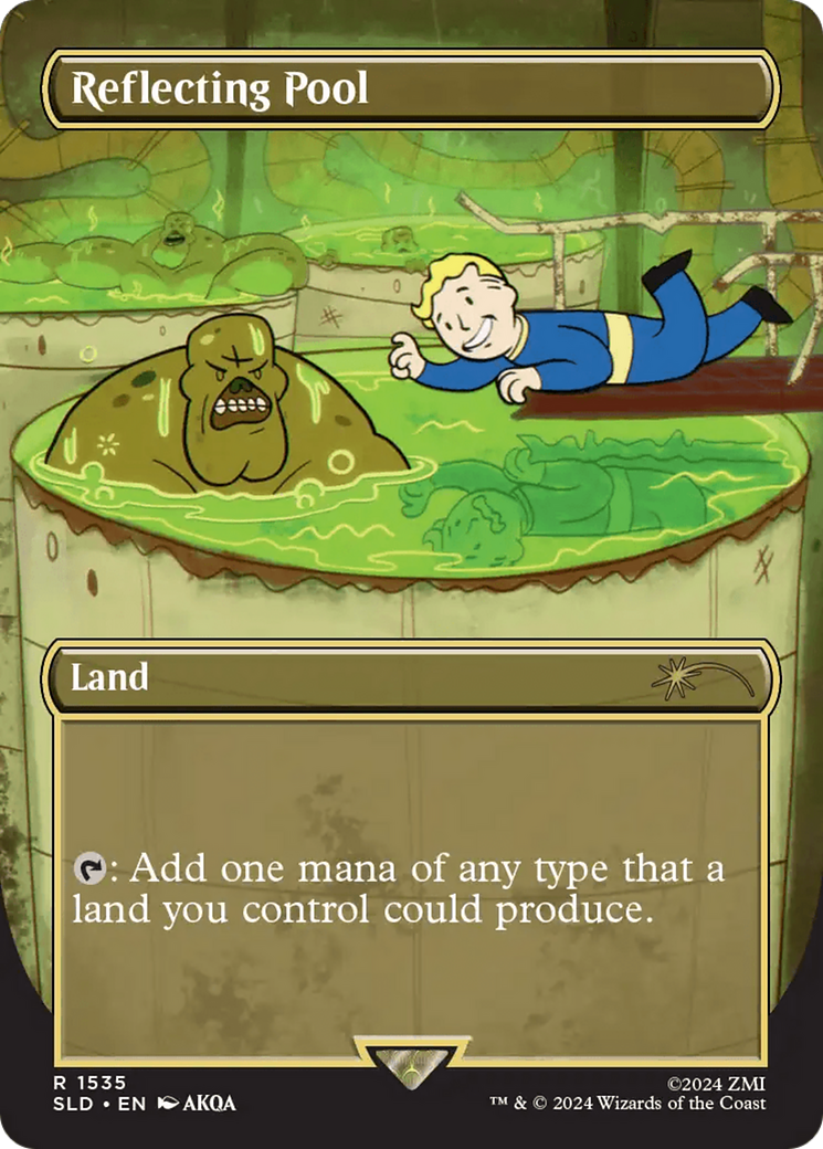 Reflecting Pool (Rainbow Foil) [Secret Lair Drop Series] | Fandemonia Ltd