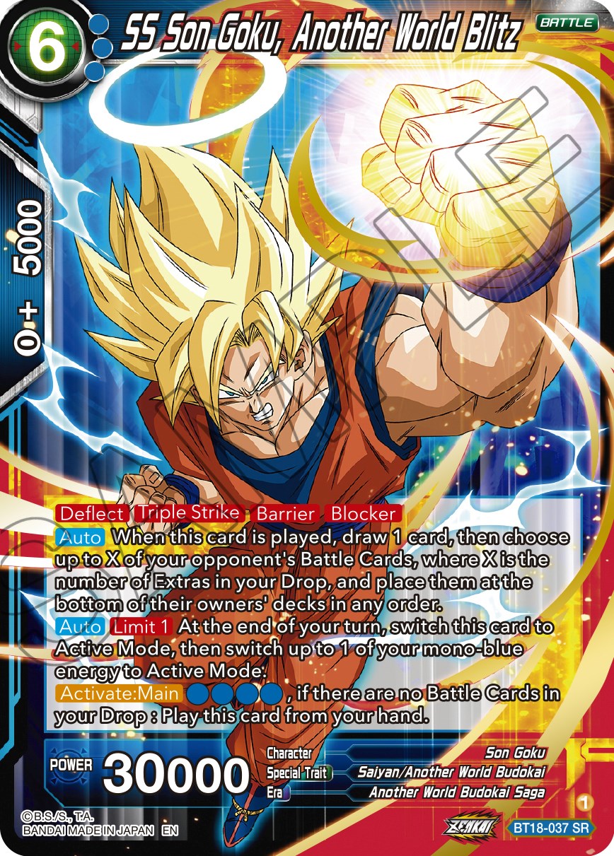 SS Son Goku, Another World Blitz (BT18-037) [Dawn of the Z-Legends] | Fandemonia Ltd
