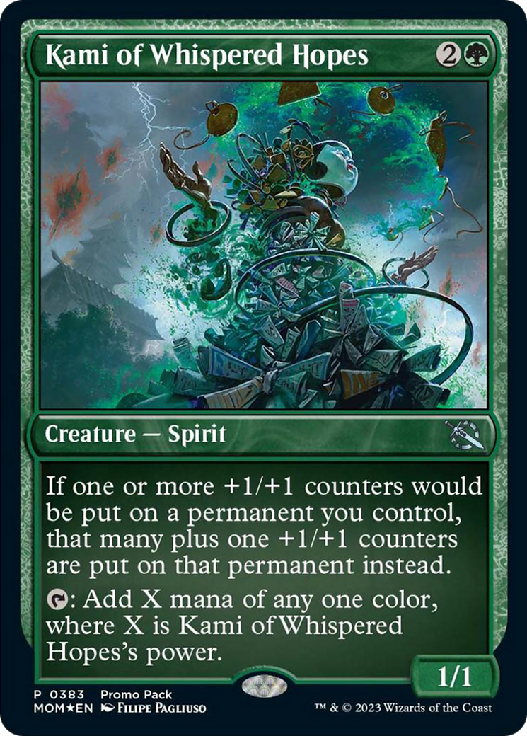 Kami of Whispered Hopes (Promo Pack) [March of the Machine Promos] | Fandemonia Ltd