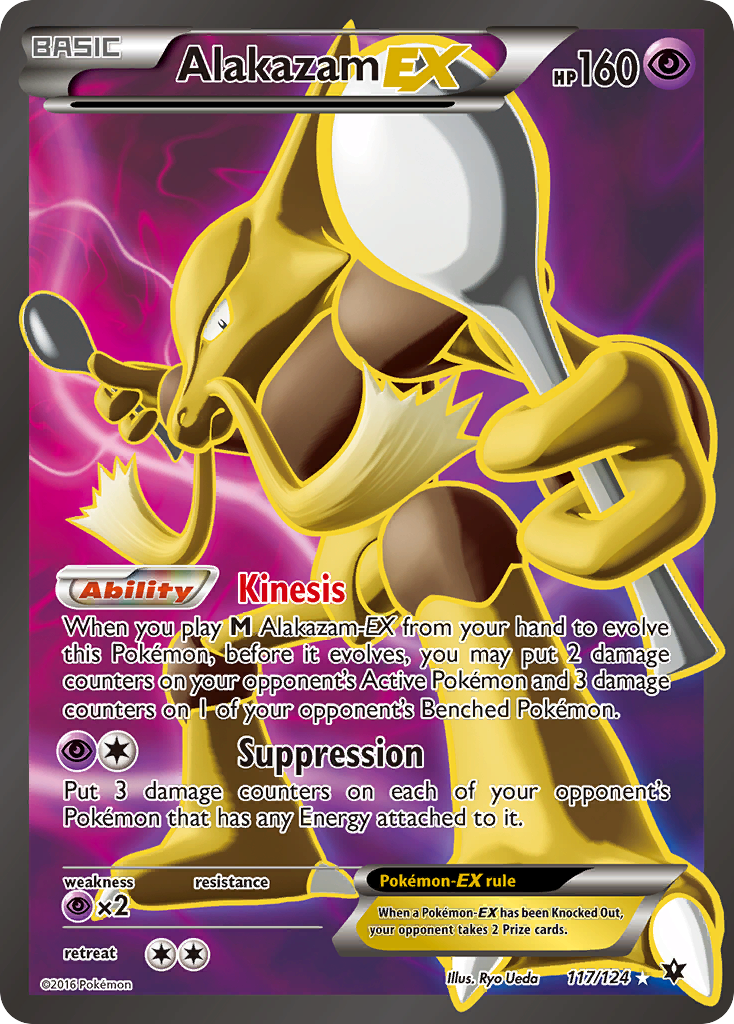 Alakazam EX (117/124) [XY: Fates Collide] | Fandemonia Ltd