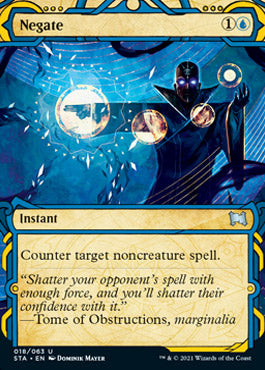 Negate (Foil Etched) [Strixhaven: Mystical Archive] | Fandemonia Ltd