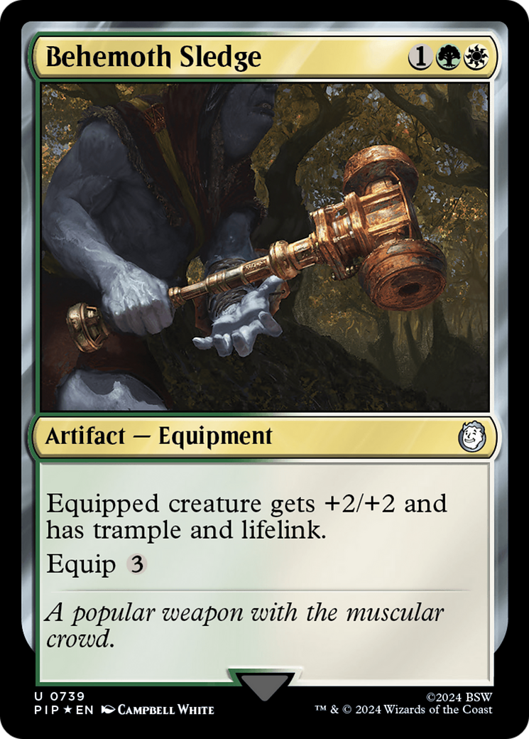 Behemoth Sledge (Surge Foil) [Fallout] | Fandemonia Ltd