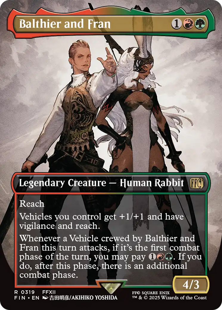 Balthier and Fran (Borderless) (0319) [FINAL FANTASY] | Fandemonia Ltd