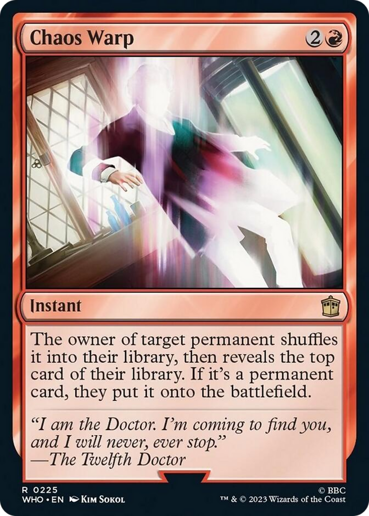 Chaos Warp [Doctor Who] | Fandemonia Ltd