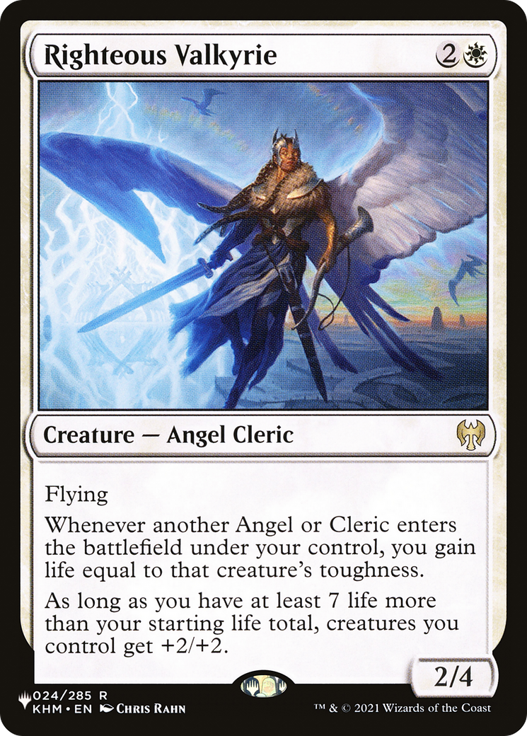 Righteous Valkyrie [Secret Lair: Angels] | Fandemonia Ltd