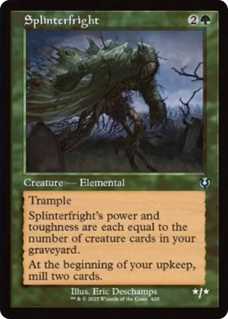 Splinterfright (Retro Frame) [Innistrad Remastered] | Fandemonia Ltd
