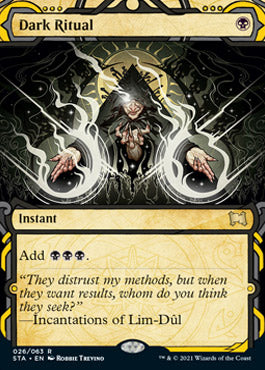 Dark Ritual (Foil Etched) [Strixhaven: Mystical Archive] | Fandemonia Ltd