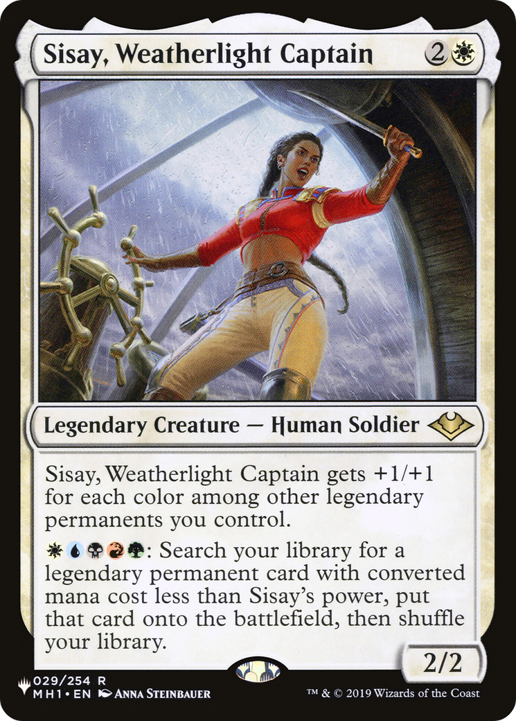 Sisay, Weatherlight Captain [Secret Lair: From Cute to Brute] | Fandemonia Ltd