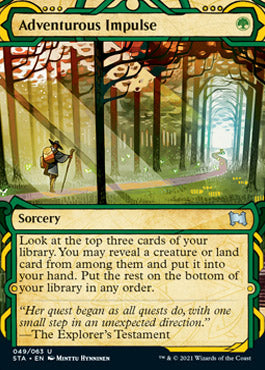 Adventurous Impulse [Strixhaven: Mystical Archive] | Fandemonia Ltd