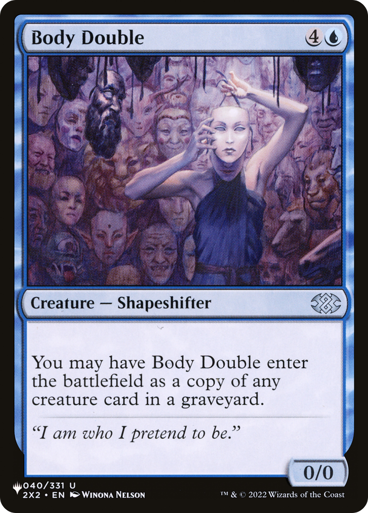 Body Double [The List] | Fandemonia Ltd