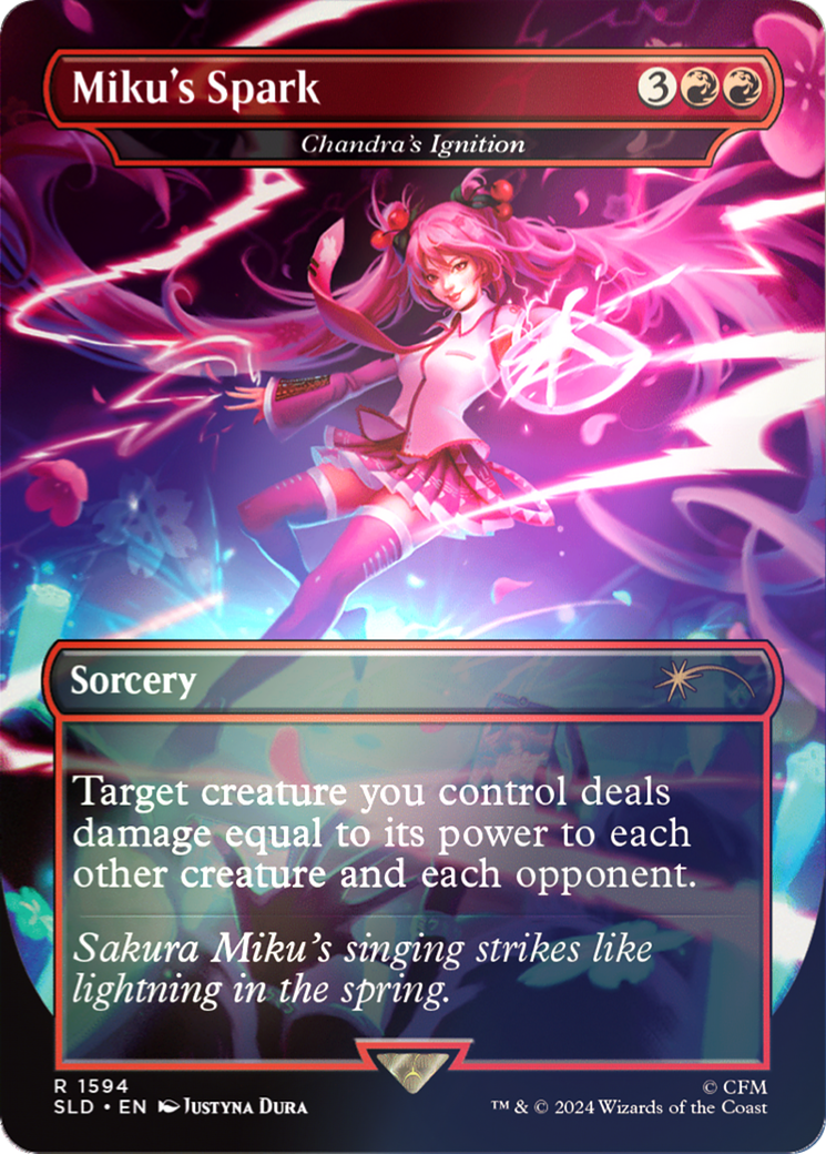 Miku's Spark - Chandra's Ignition (Rainbow Foil) [Secret Lair Drop Series] | Fandemonia Ltd