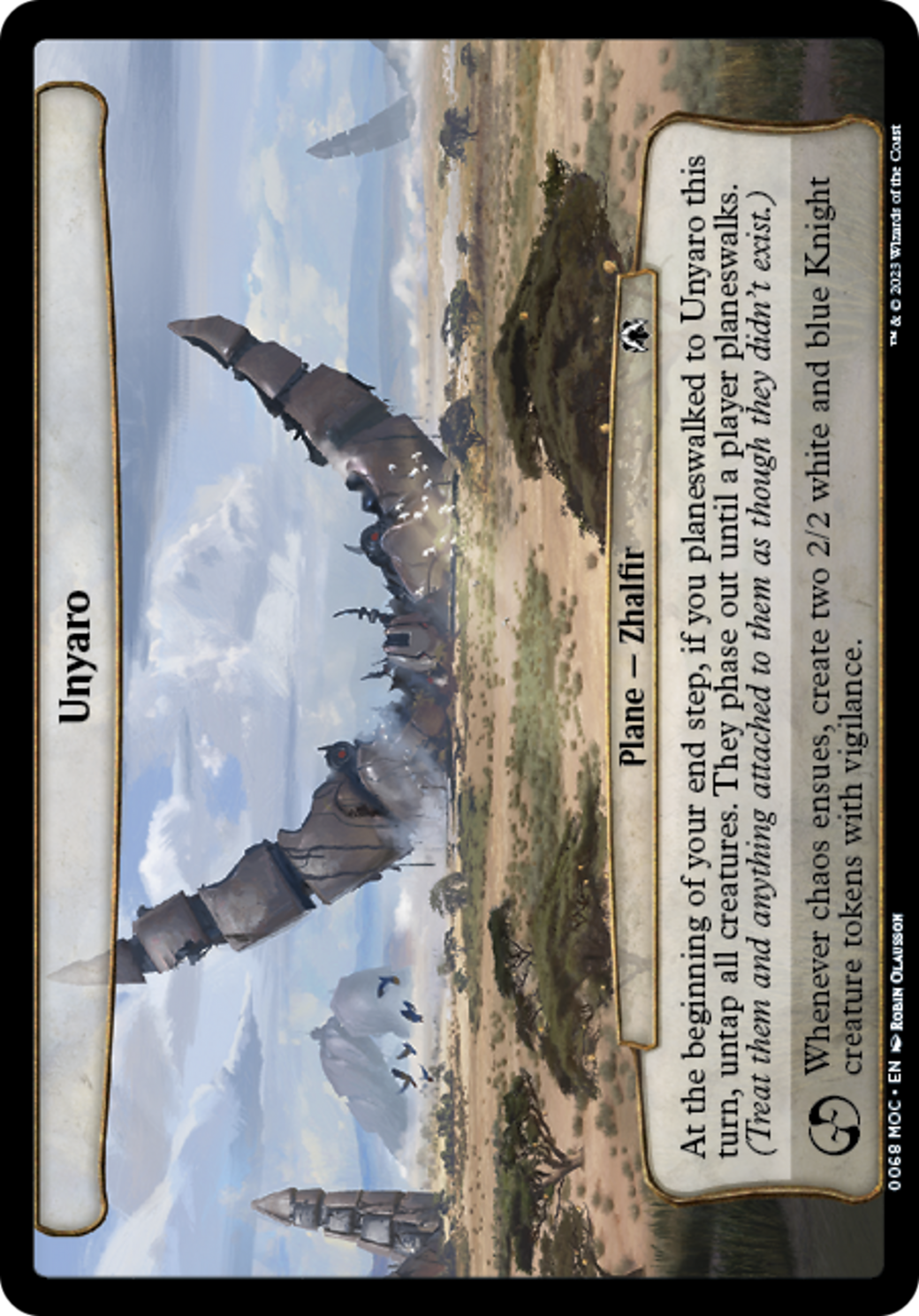 Unyaro [March of the Machine Commander] | Fandemonia Ltd