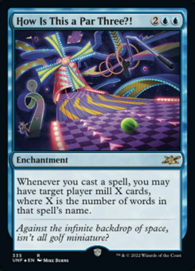 How Is This a Par Three?! (Galaxy Foil) [Unfinity] | Fandemonia Ltd