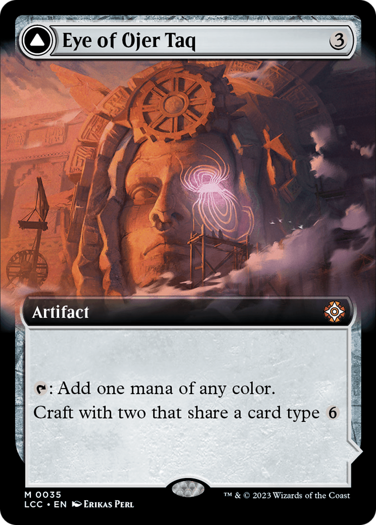 Eye of Ojer Taq // Apex Observatory (Extended Art) [The Lost Caverns of Ixalan Commander] | Fandemonia Ltd