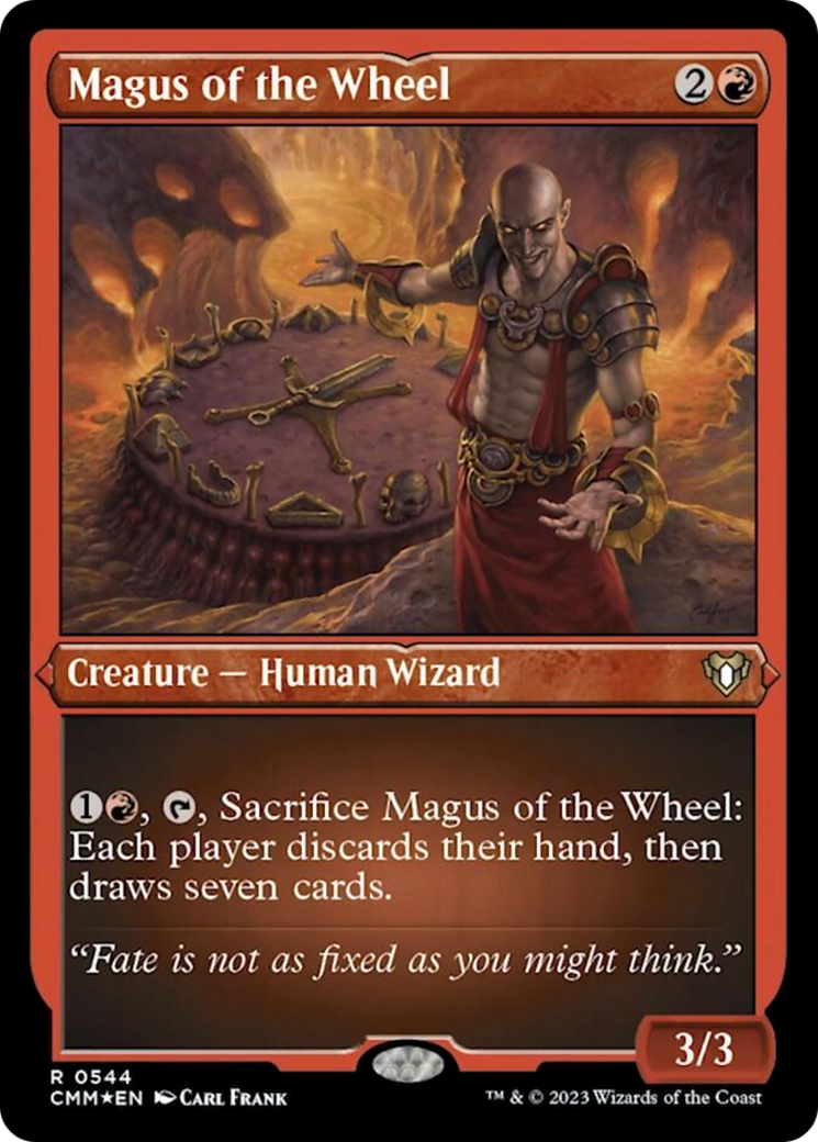 Magus of the Wheel (Foil Etched) [Commander Masters] | Fandemonia Ltd
