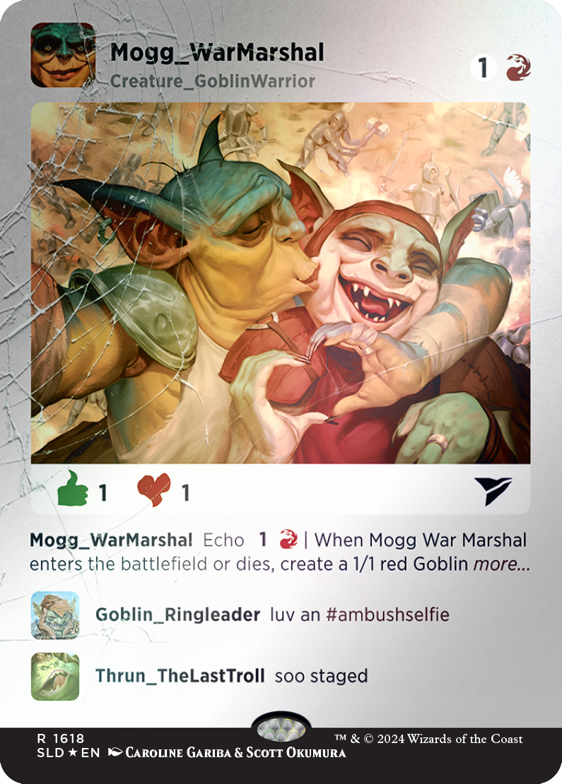 Mogg War Marshal (Rainbow Foil) [Secret Lair Drop Series] | Fandemonia Ltd