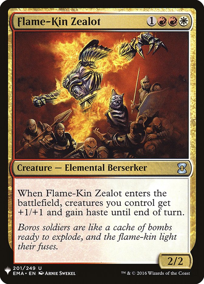 Flame-Kin Zealot [Mystery Booster] | Fandemonia Ltd