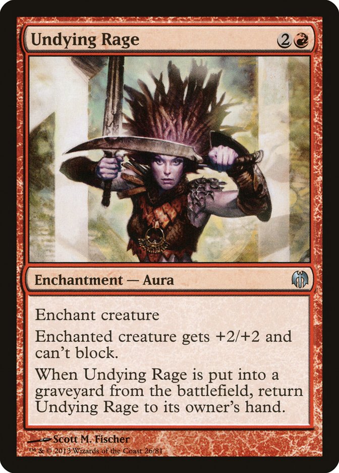 Undying Rage [Duel Decks: Heroes vs. Monsters] | Fandemonia Ltd